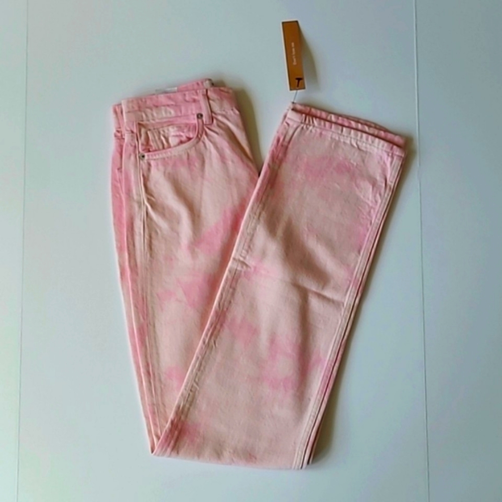 Reformation Jeans Cynthia Spiral High Rise Straight Long Jeans NWT